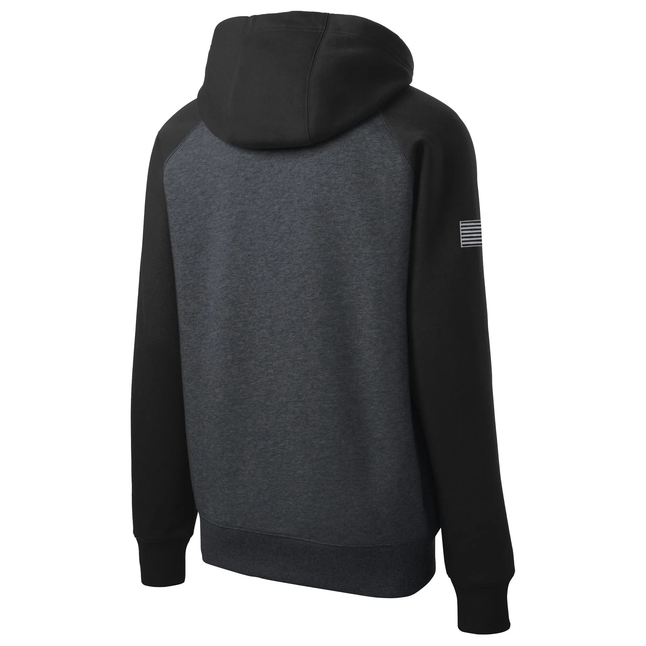 2nd Armor Color Block Zip Up Hoodie