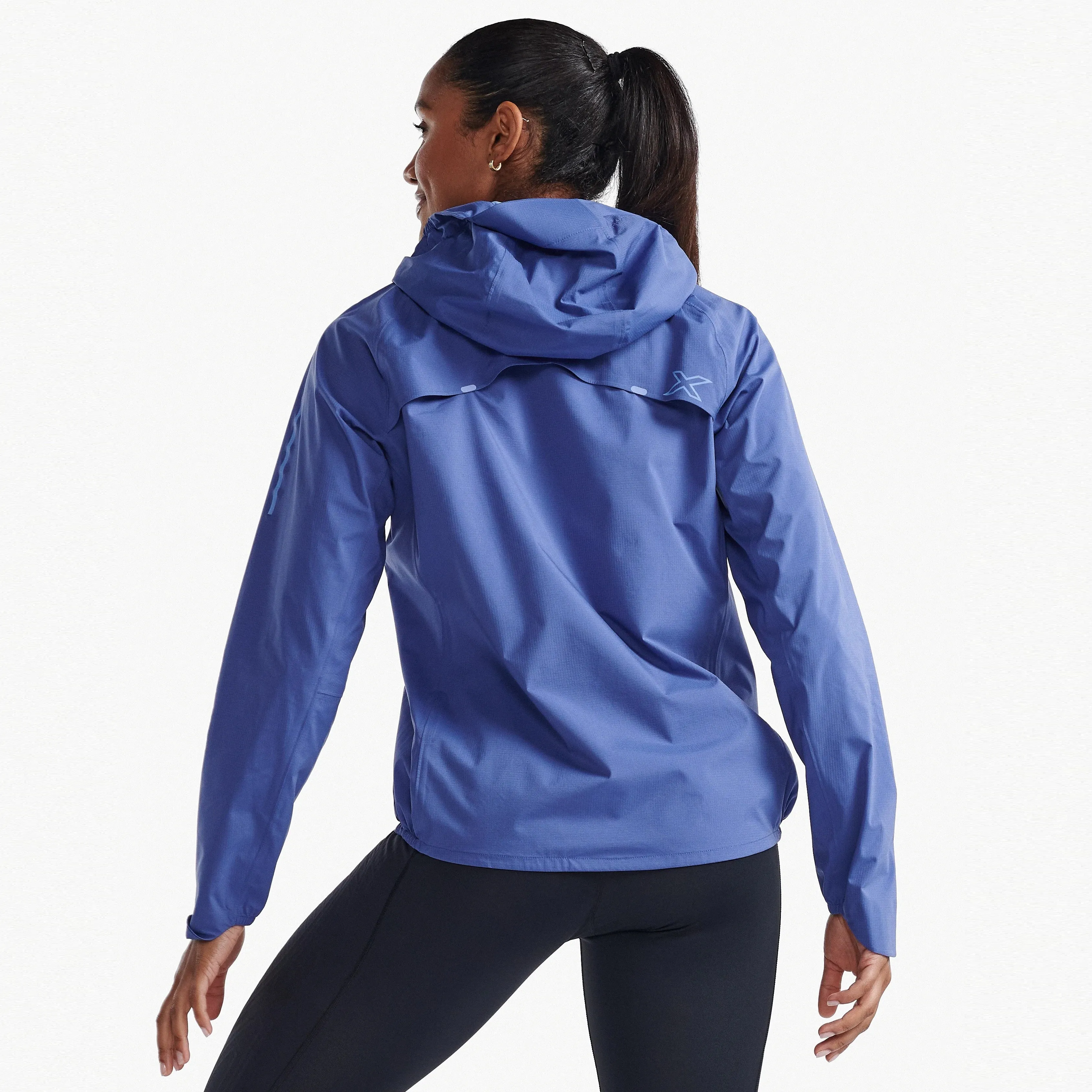 2XU Ignition Shield Jacket | Marlin / Hydrangea Reflective | Womens