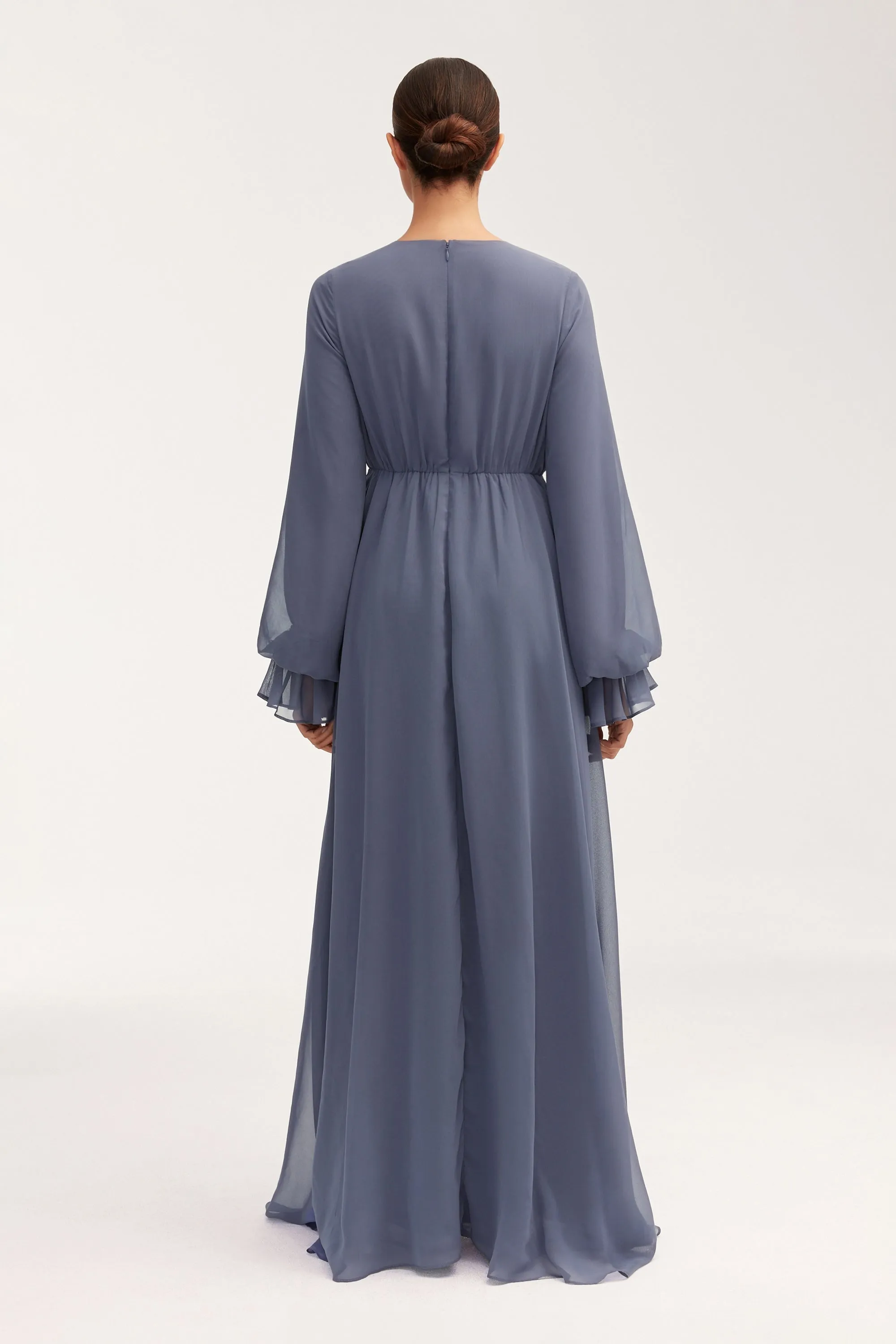 Aara Chiffon Maxi Dress -  Dusk