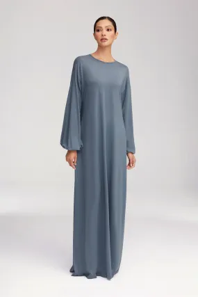 Afiyah Jersey Maxi Dress - Dusk