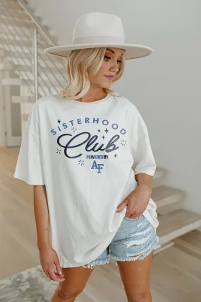 AIR FORCE FALCONS SISTERHOOD CLUB OVERSIZED CREWNECK TEE