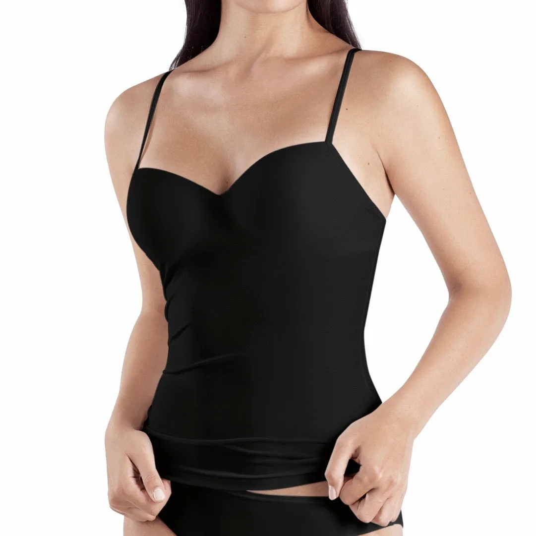 Allure cami with built in bra