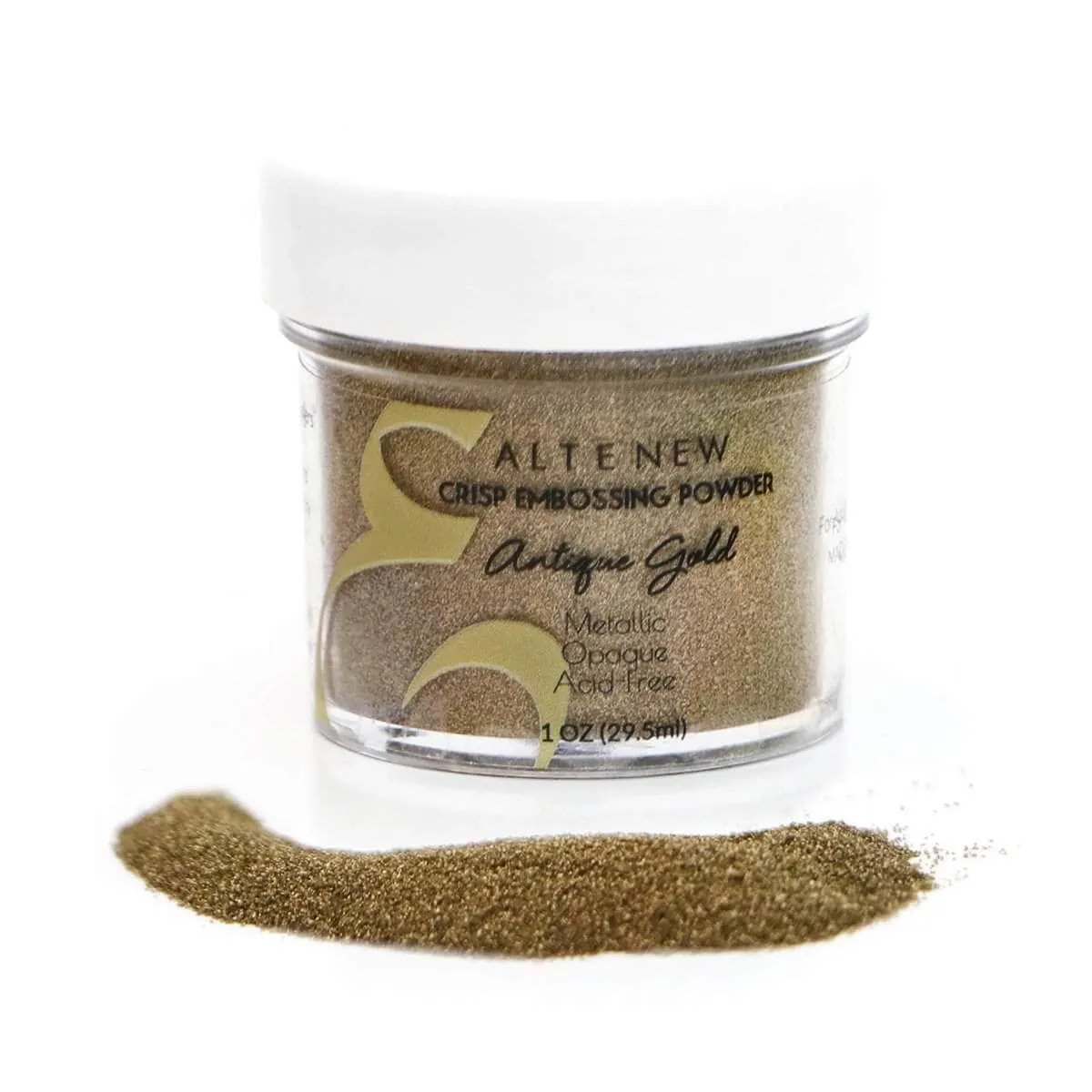 Antique Gold Crisp Embossing Powder