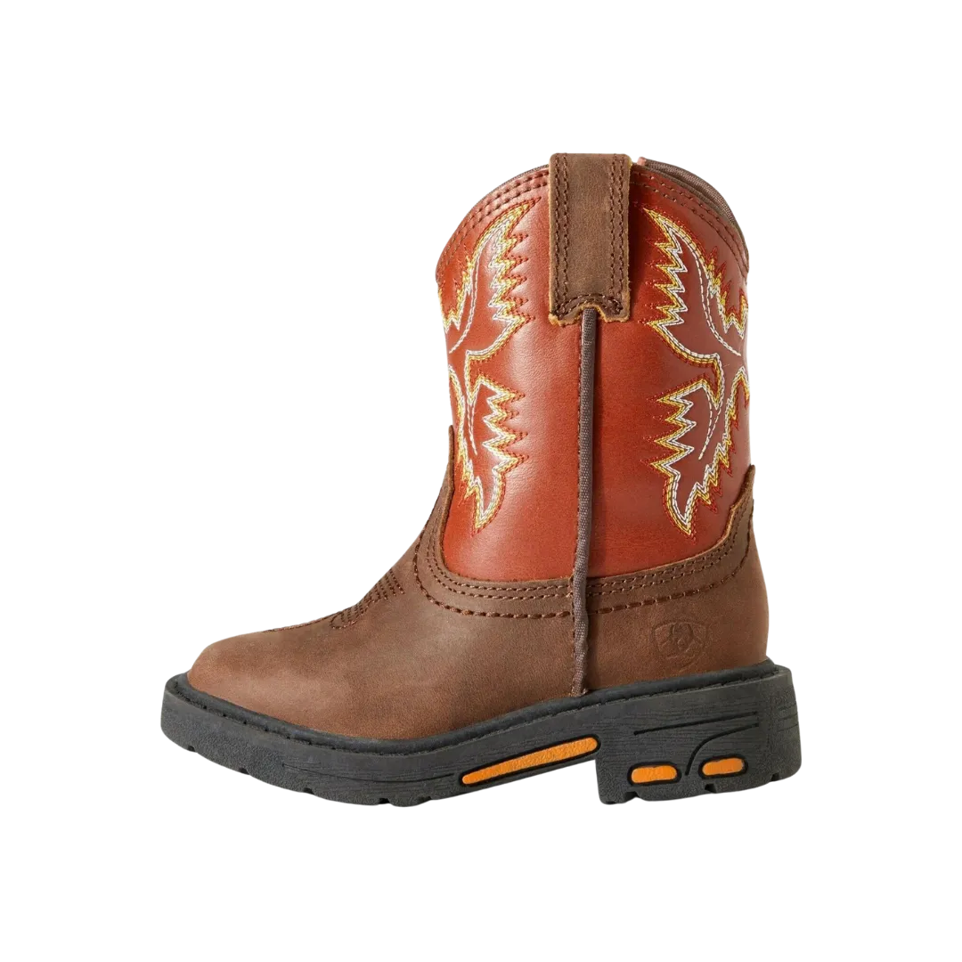 Ariat M&F Kid's Lil' Stompers Brown Boot