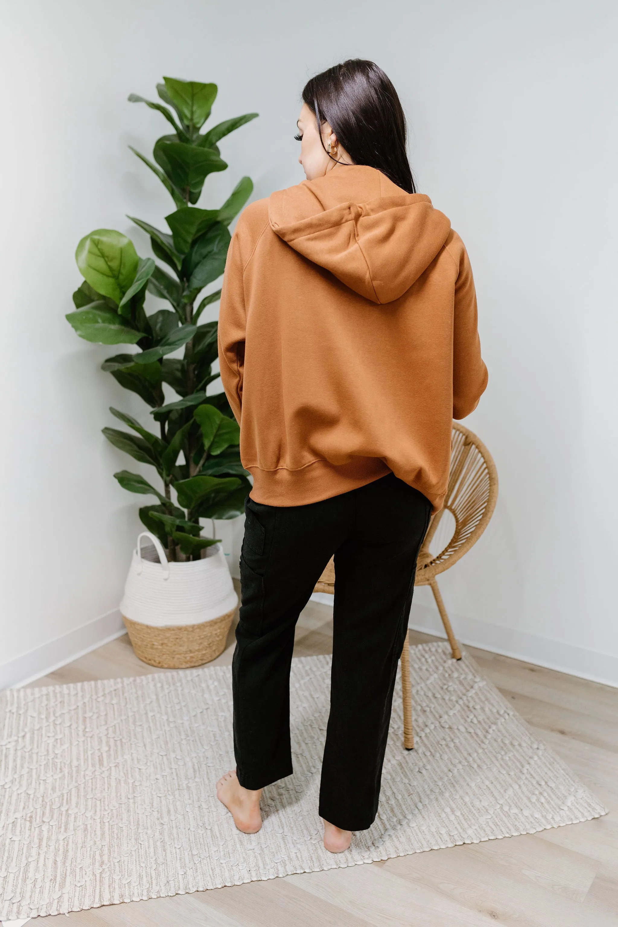 Back to Basics Zip Up Sweater