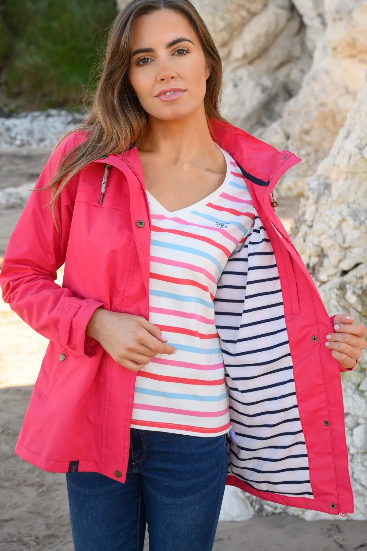 Beachcomber Jacket - Watermelon