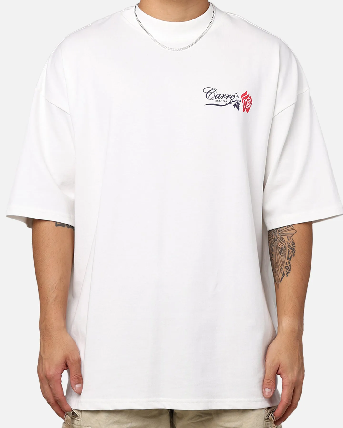 Carré Rara Oversized T-Shirt Off White