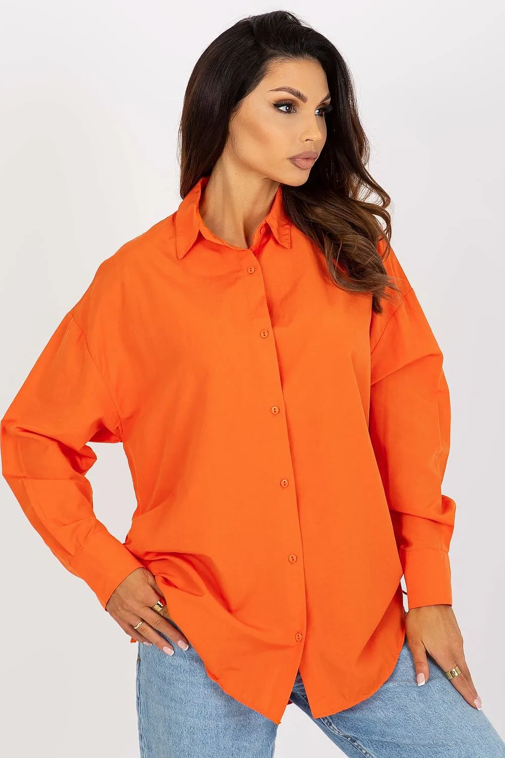 Chic Long Sleeve Button-Up Shirt for Women