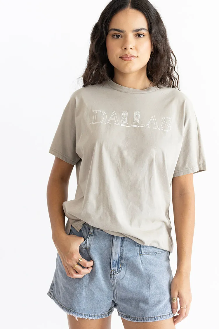 Dallas with Boots Graphic Tee