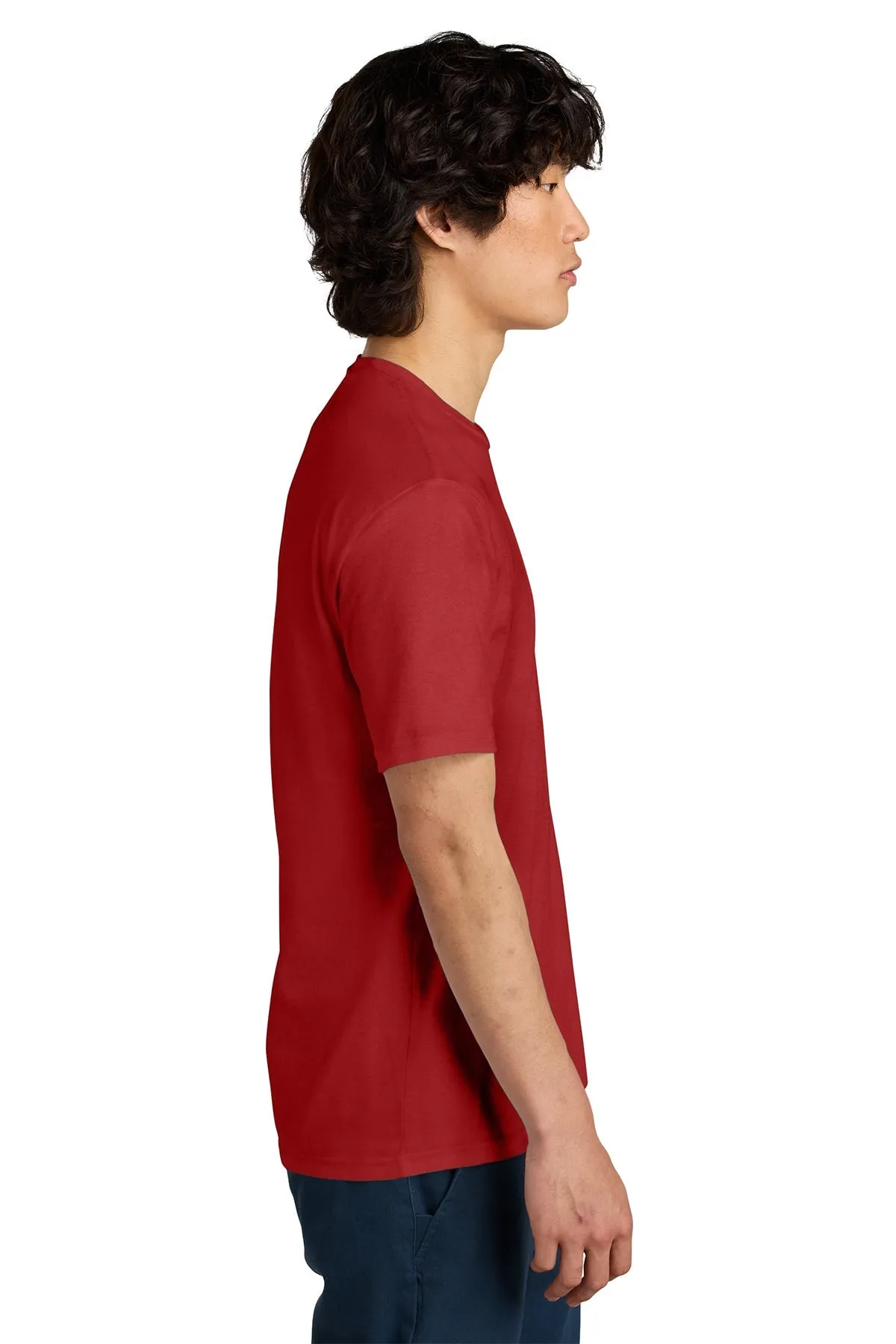 District Perfect Weight Custom Tees, Classic Red