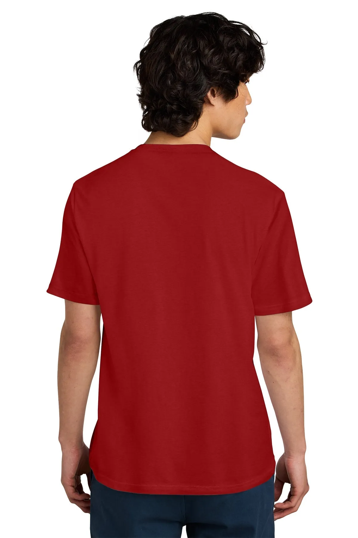 District Perfect Weight Custom Tees, Classic Red