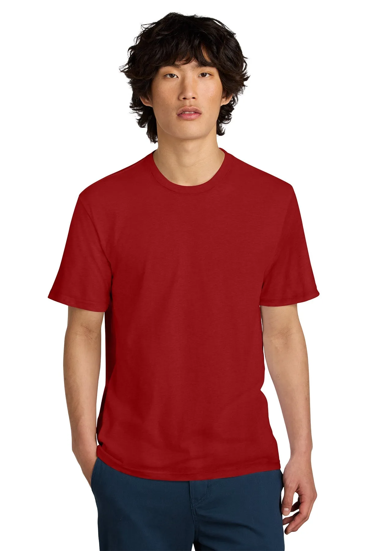 District Perfect Weight Custom Tees, Classic Red