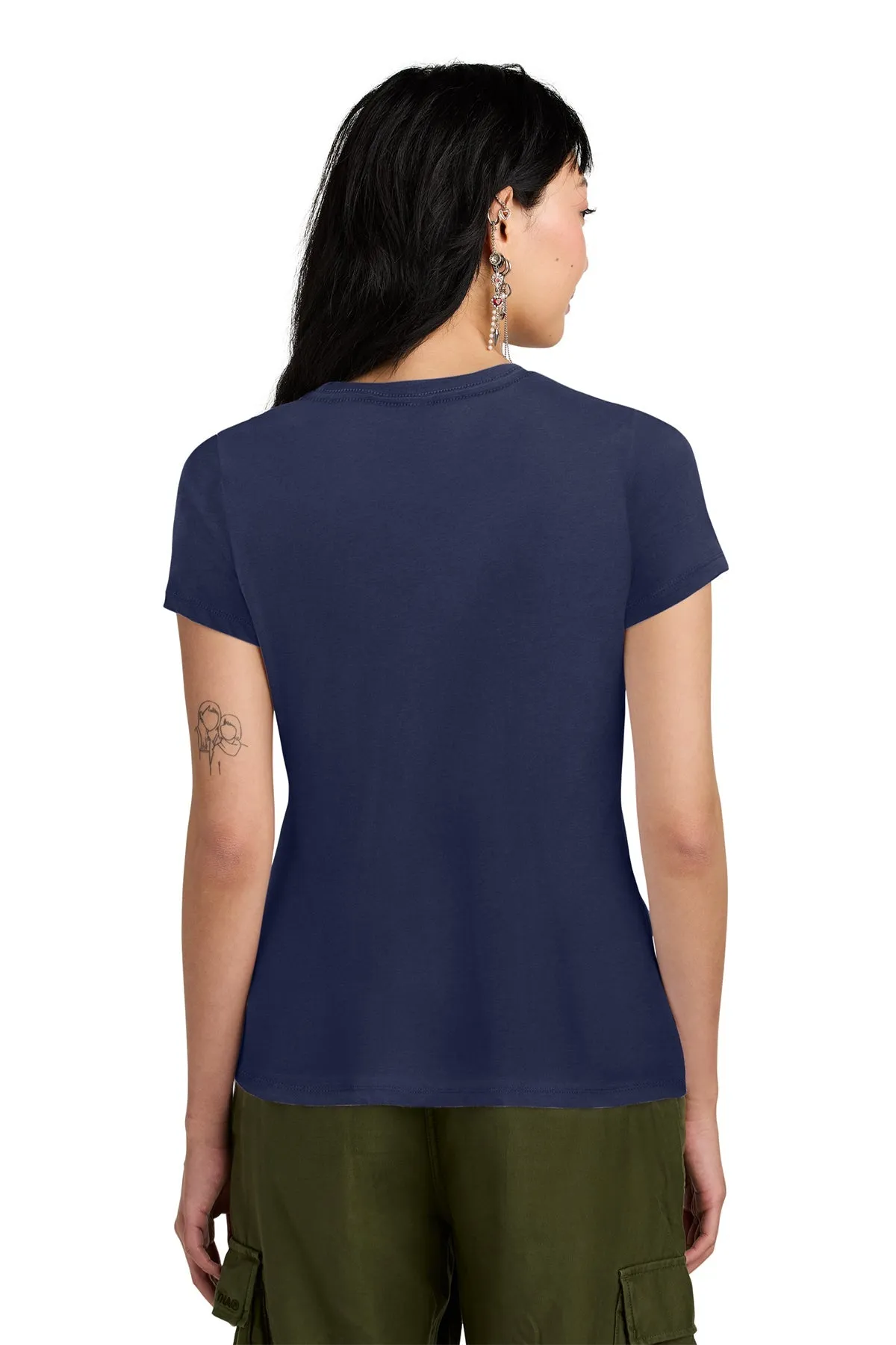 District Women’s Perfect Weight Custom Tees, Tanzanite