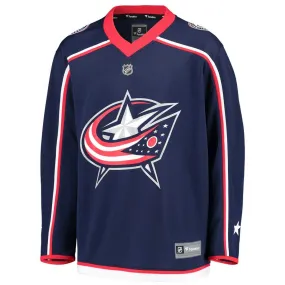 Fanatics - Kids' (Youth) Columbus Blue Jackets Home Replica Blank Jersey (265Y CBJH 2GD RJH)