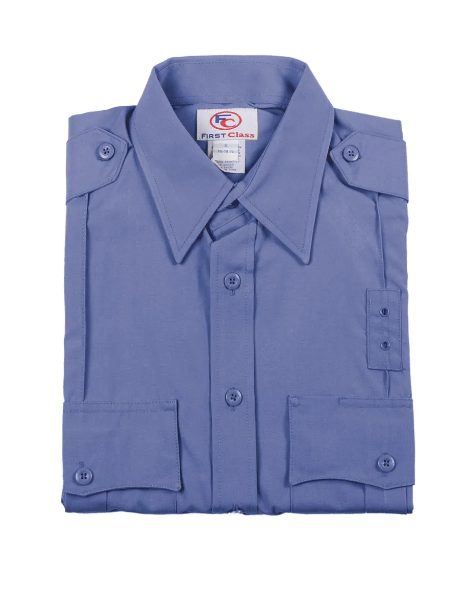 First Class Poly Rayon Uniform Short Sleeve Shirt