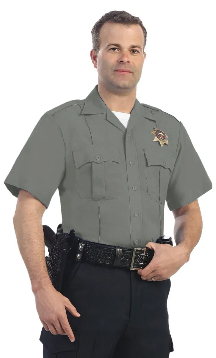 First Class Poly Rayon Uniform Short Sleeve Shirt