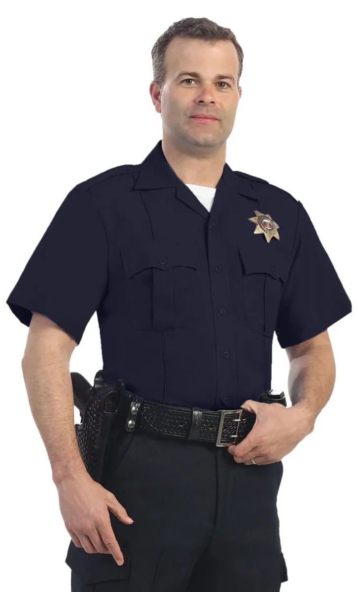 First Class Poly Rayon Uniform Short Sleeve Shirt