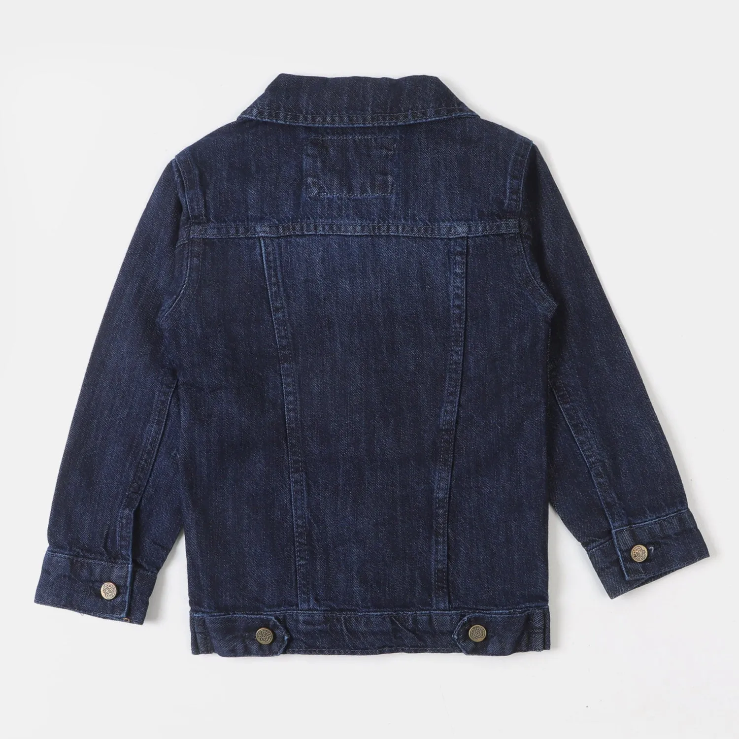 Girls Denim Jacket Basic W22 - Navy Blue