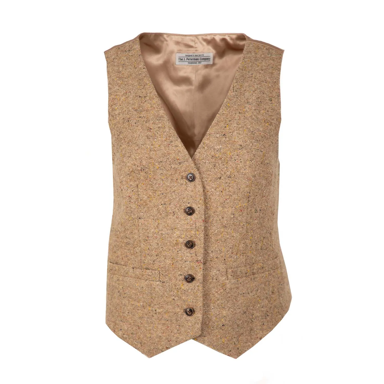 Her Tweed Vest