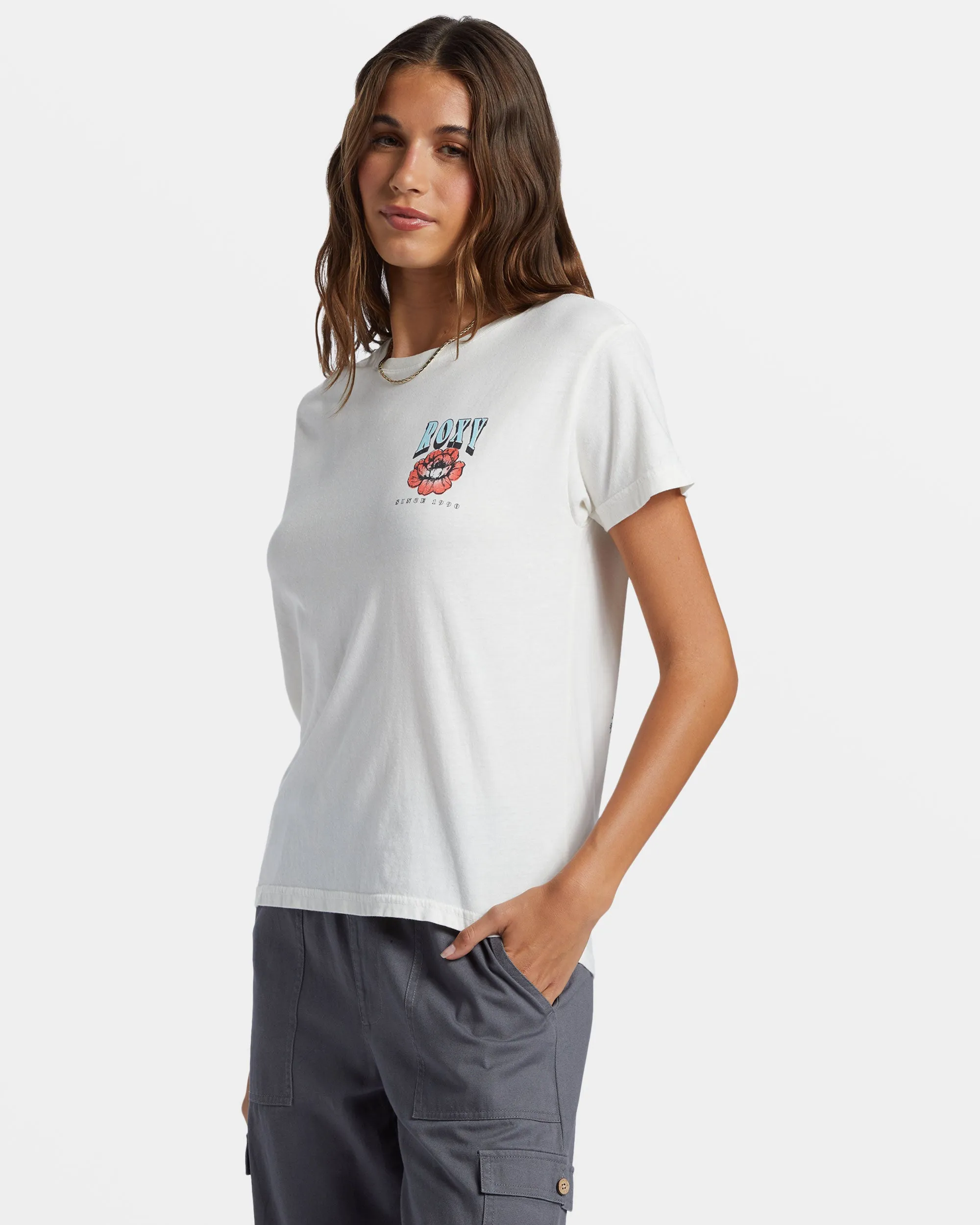 Iconic Sun Boyfriend T-Shirt - Snow White