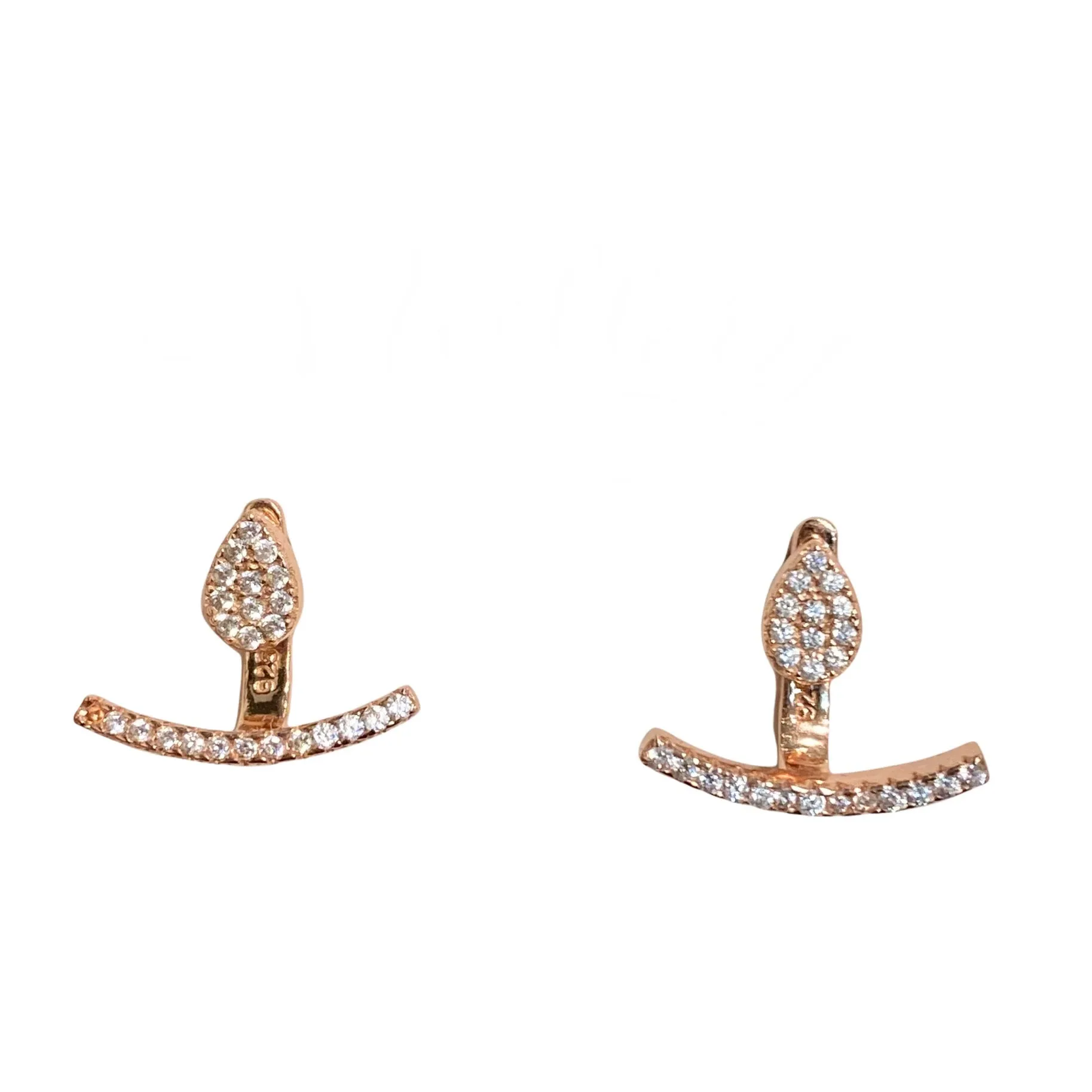 Jacklyn Teardrop Jacket Earrings