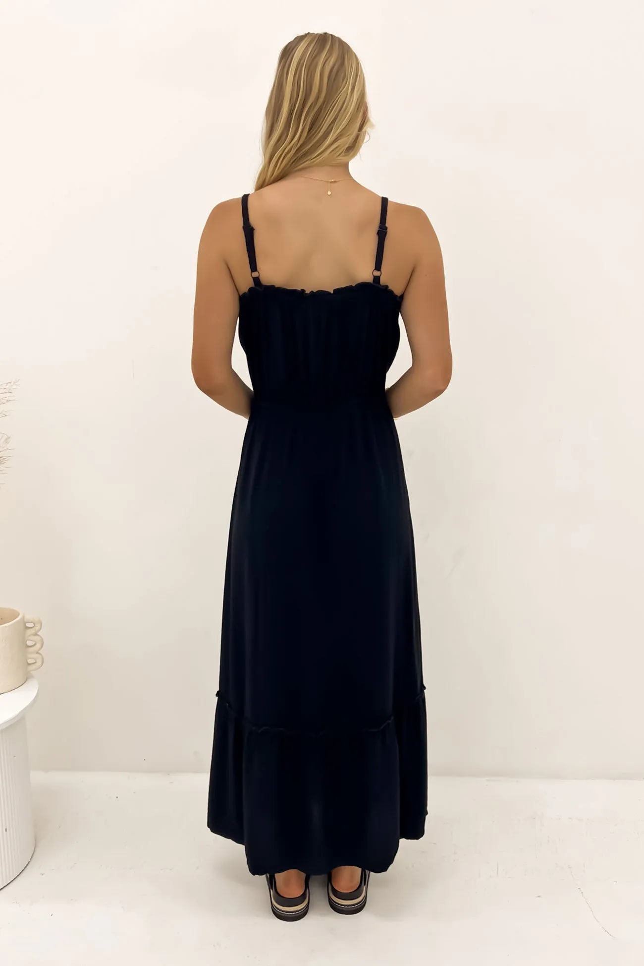 Kayla Maxi Dress Black