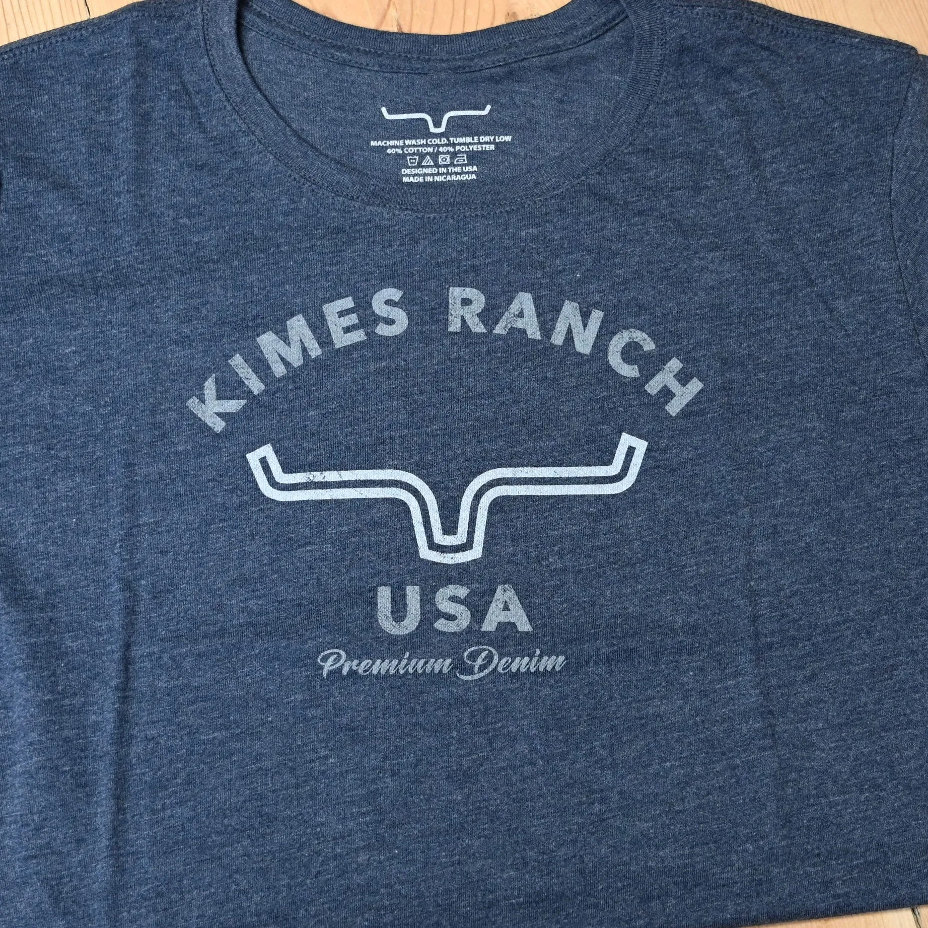 Kimes Ranch Arch Tees in Vintage Navy