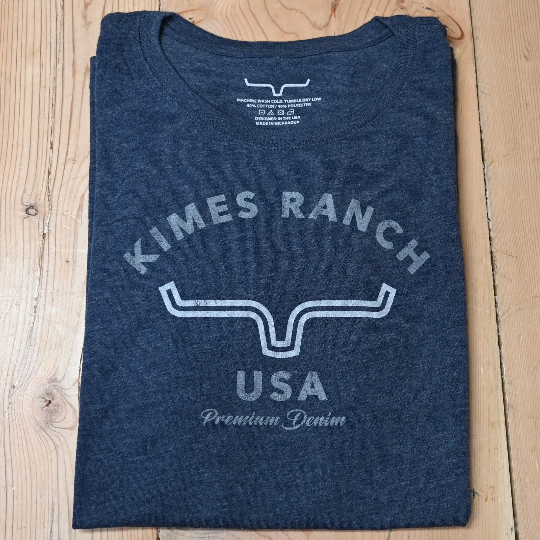 Kimes Ranch Arch Tees in Vintage Navy