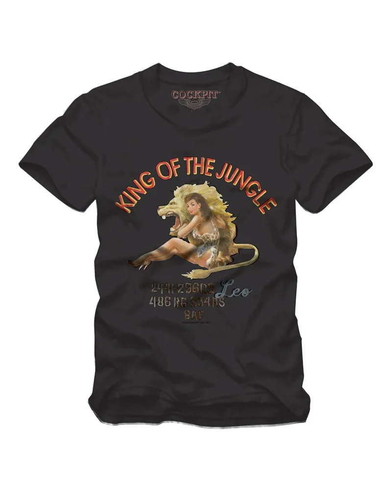 King of the Jungle Pinup Tee Z12B048D