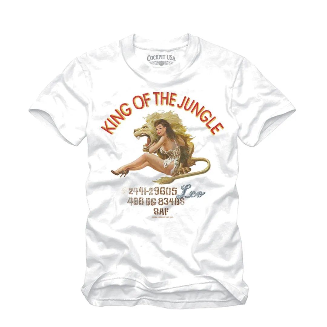 King of the Jungle Pinup Tee Z12B048D