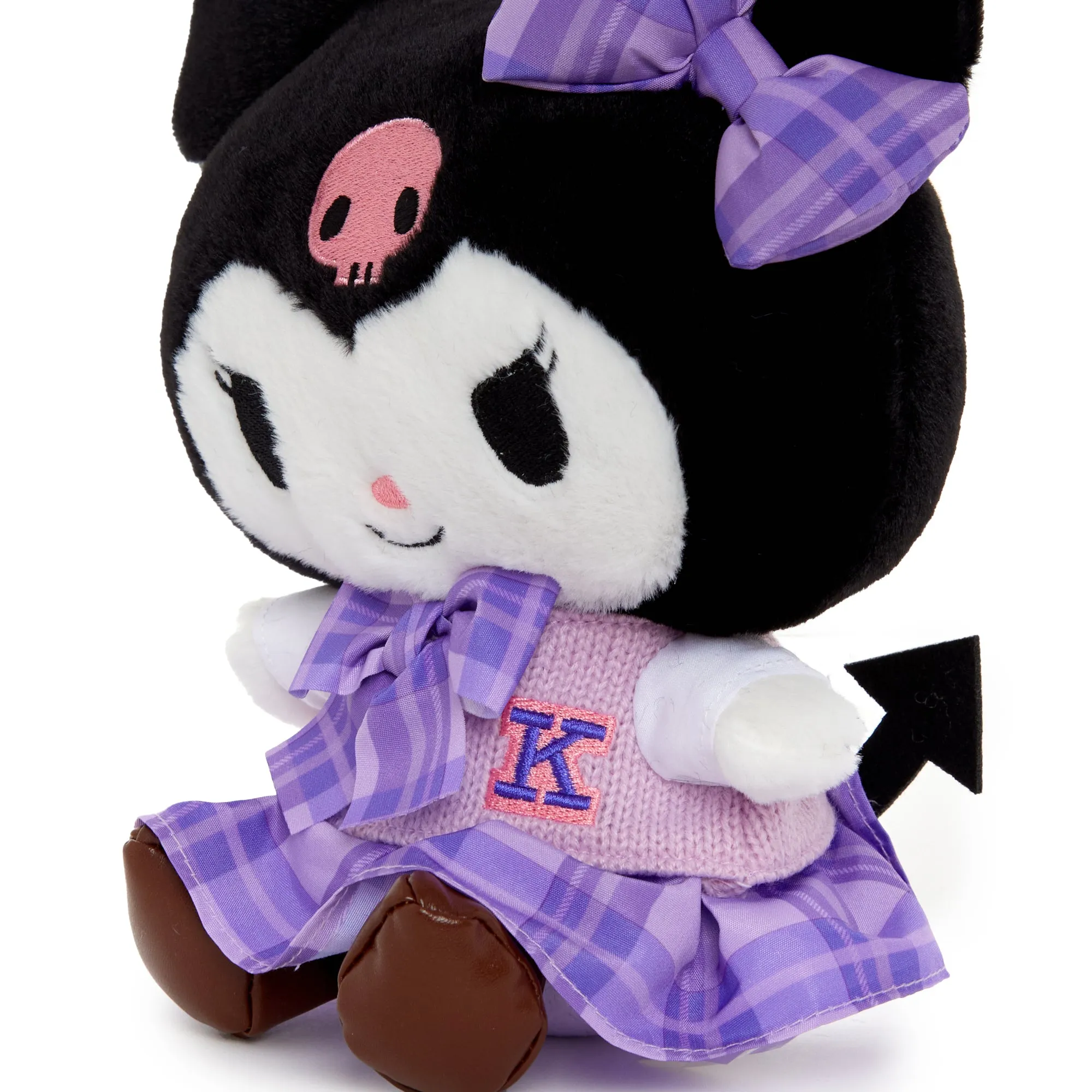 Kuromi 8" Plush (Uniform Series)