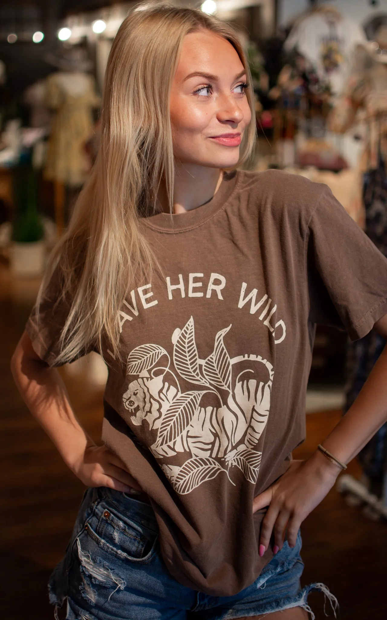 Leave Her Wild Graphic Tee