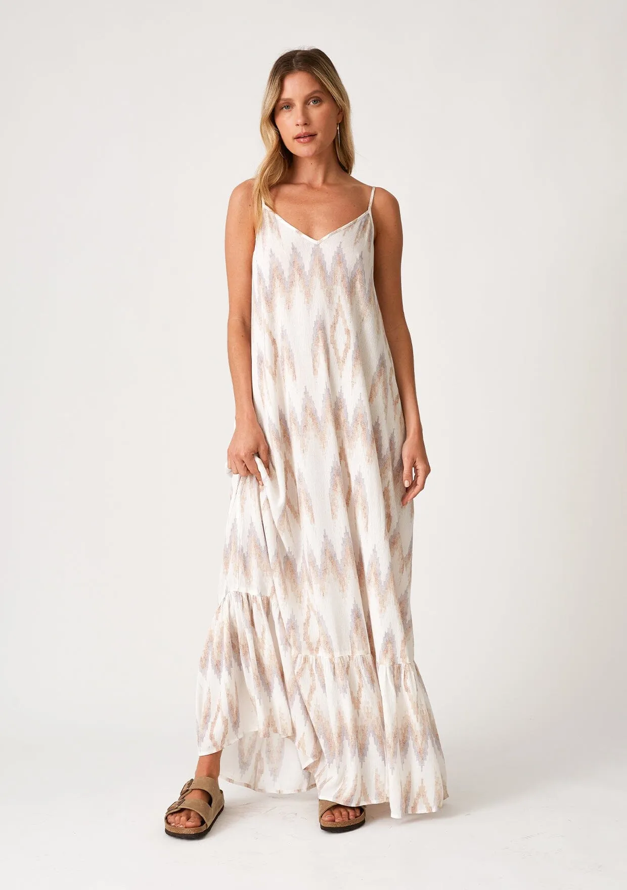 Mirage Tiered Maxi Dress