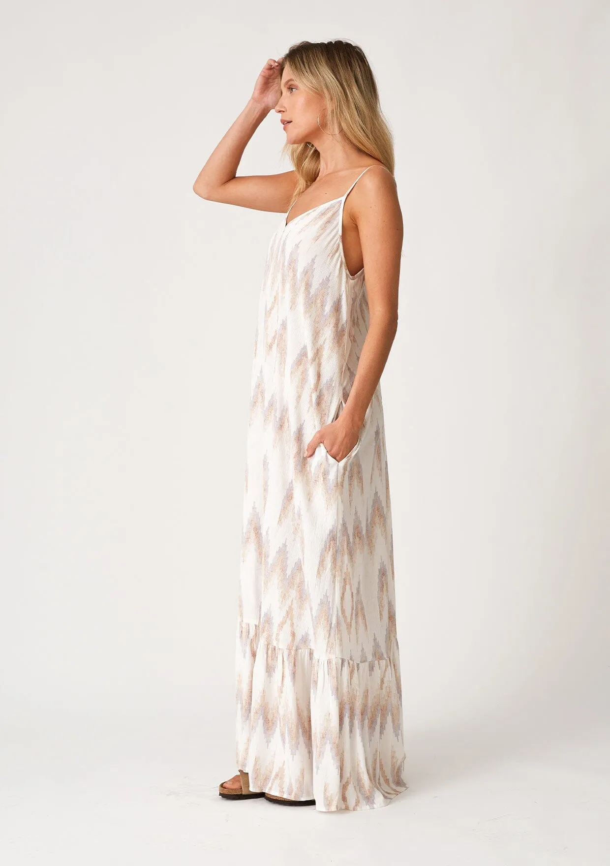 Mirage Tiered Maxi Dress