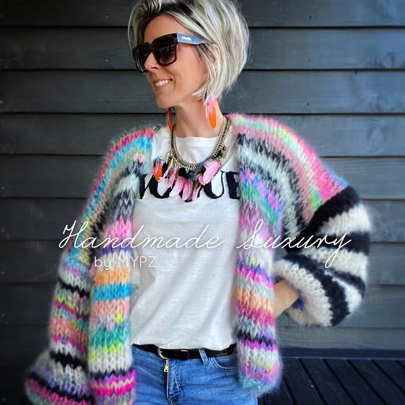 MYPZ Chunky Indian Summer Mohair Cardigan