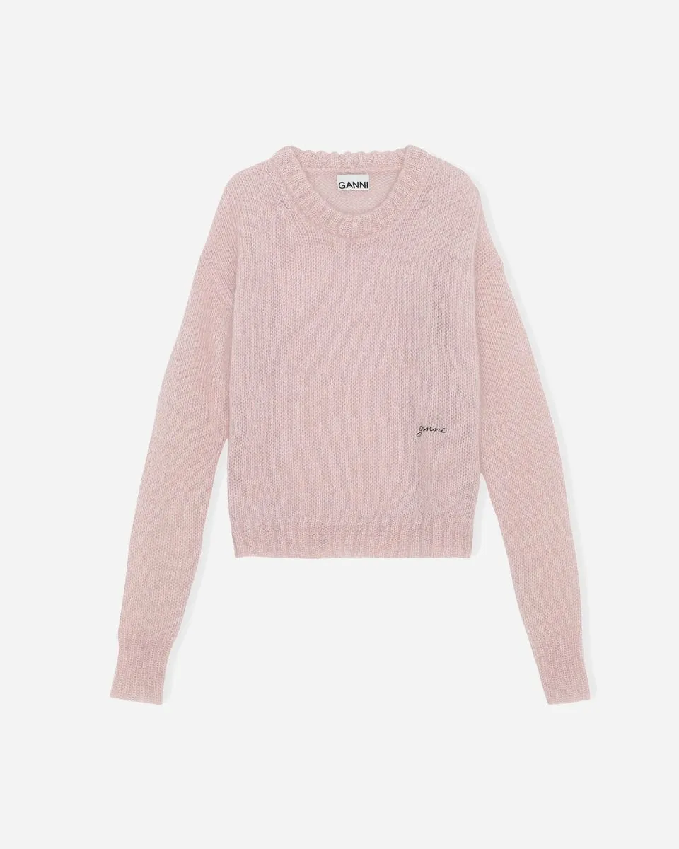 O-neck Pullover - Light Lilac