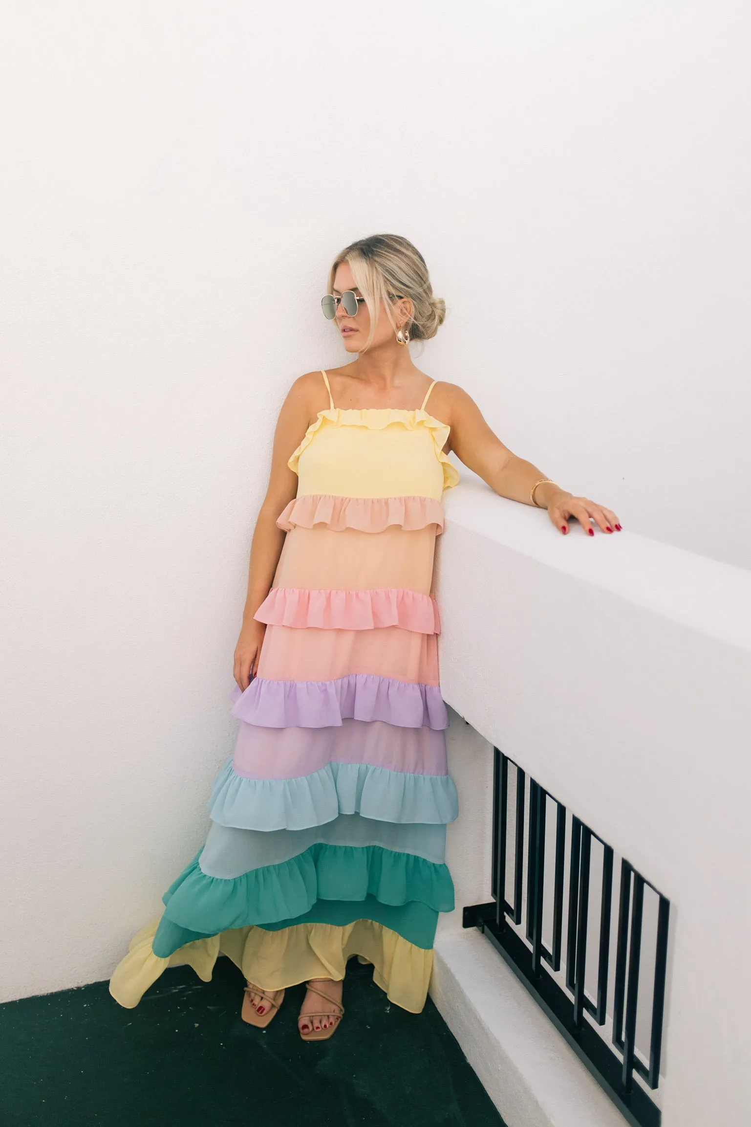 Over the Rainbow Maxi Dress