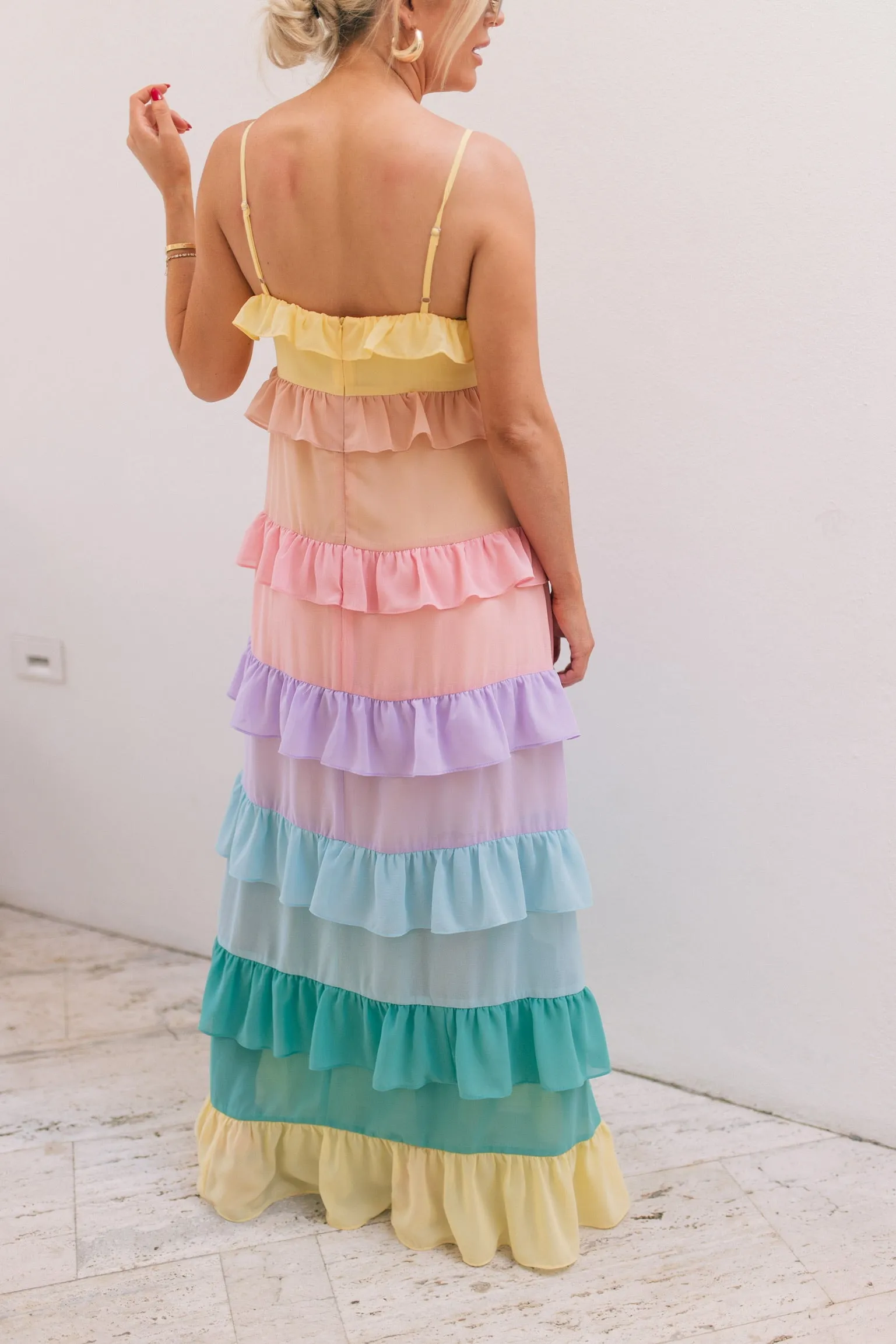 Over the Rainbow Maxi Dress