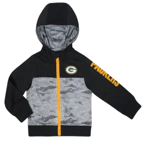 Packers Zip Up Hooded Jacket