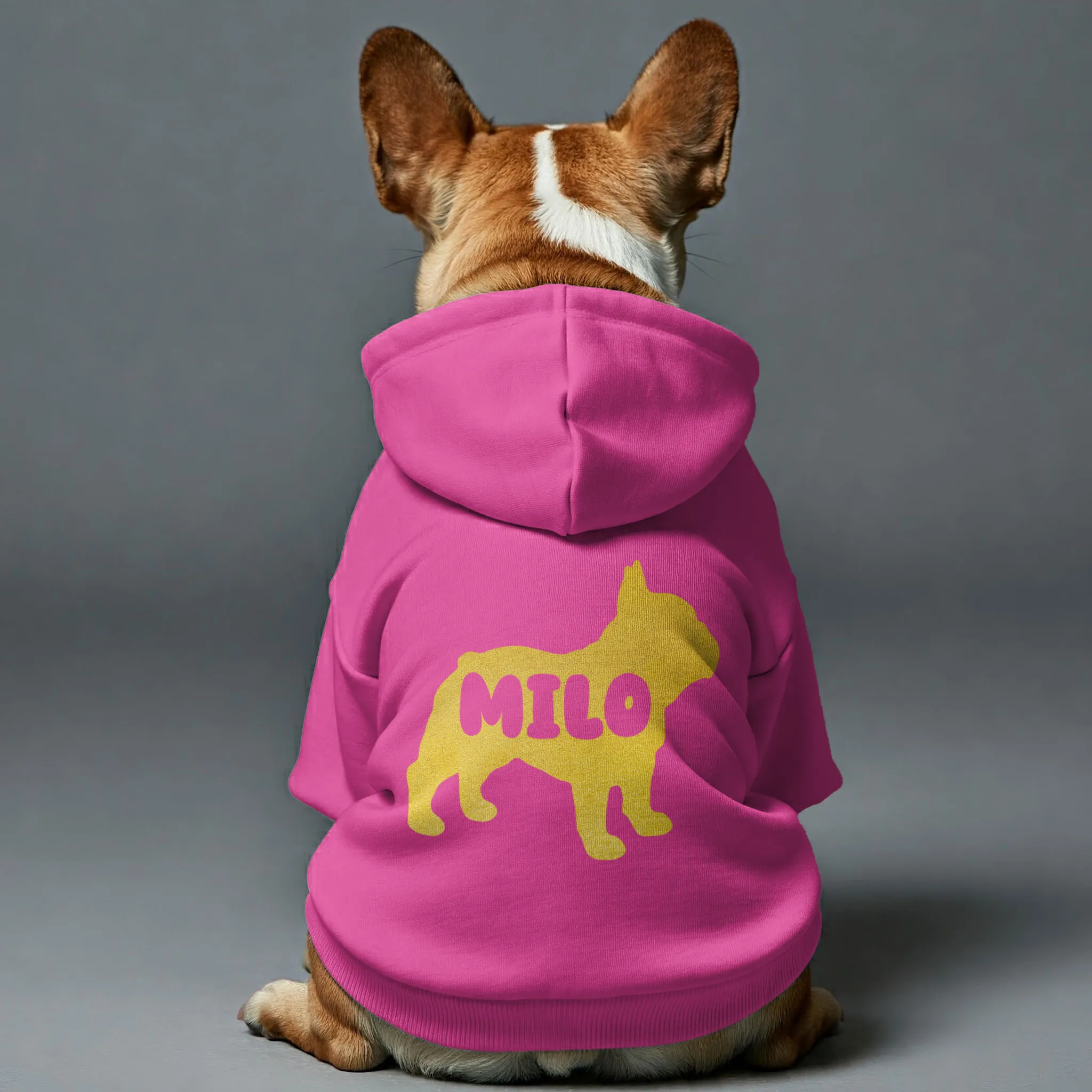 Personalized French Bulldog Hoodies with Funny Quotes and Custom Name – Stylish, Cozy, and Premium 100% Cotton