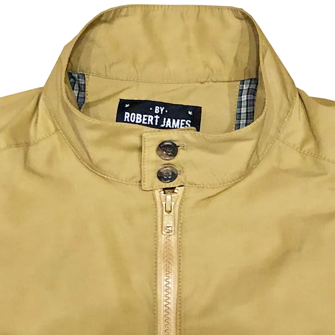 PRESLEY HARRINGTON // MUSTARD HARRINGTON JACKET By Robert James