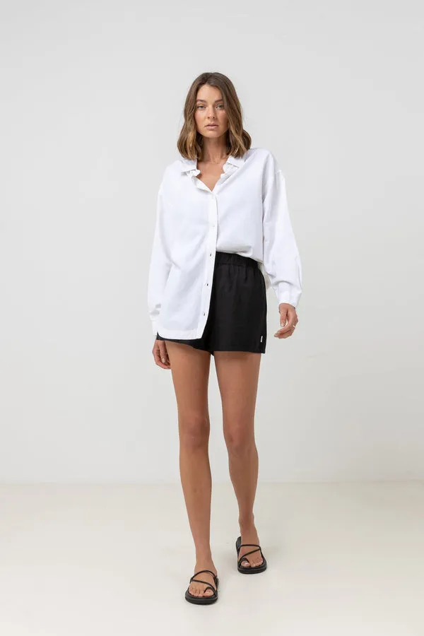 Rhythm Classic Oversized Shirt - White