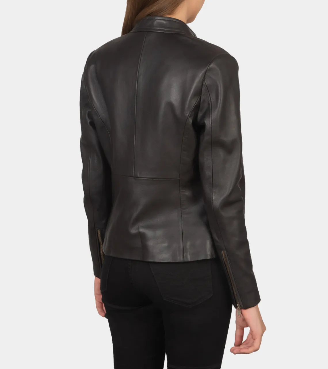 Rocher Women's Biker Leather Jacket