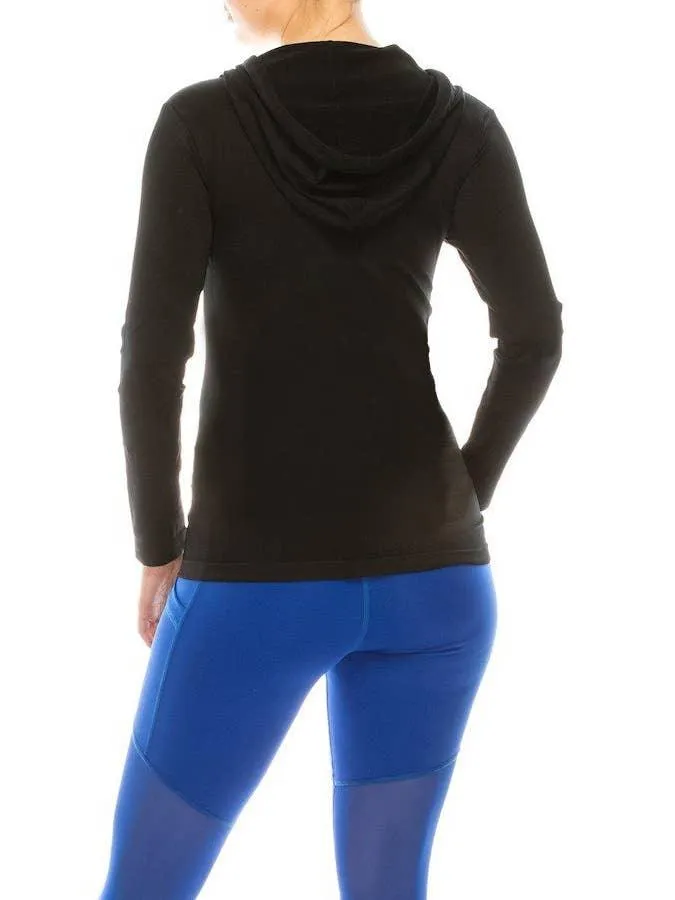 Seamless Zip-Up Hoodie