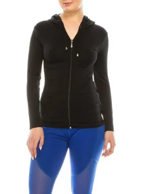 Seamless Zip-Up Hoodie