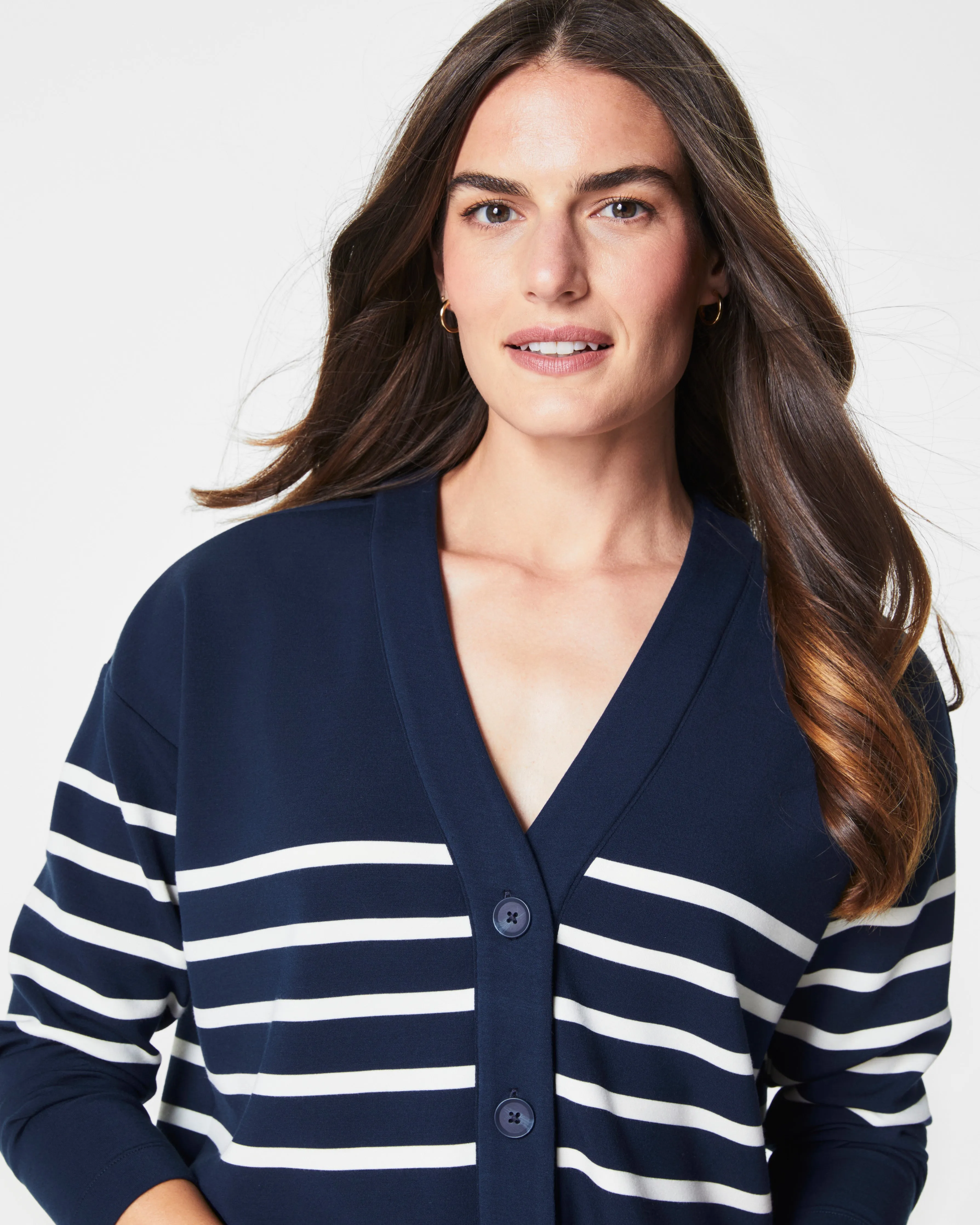 SPANX® AirEssentials Striped Cardigan