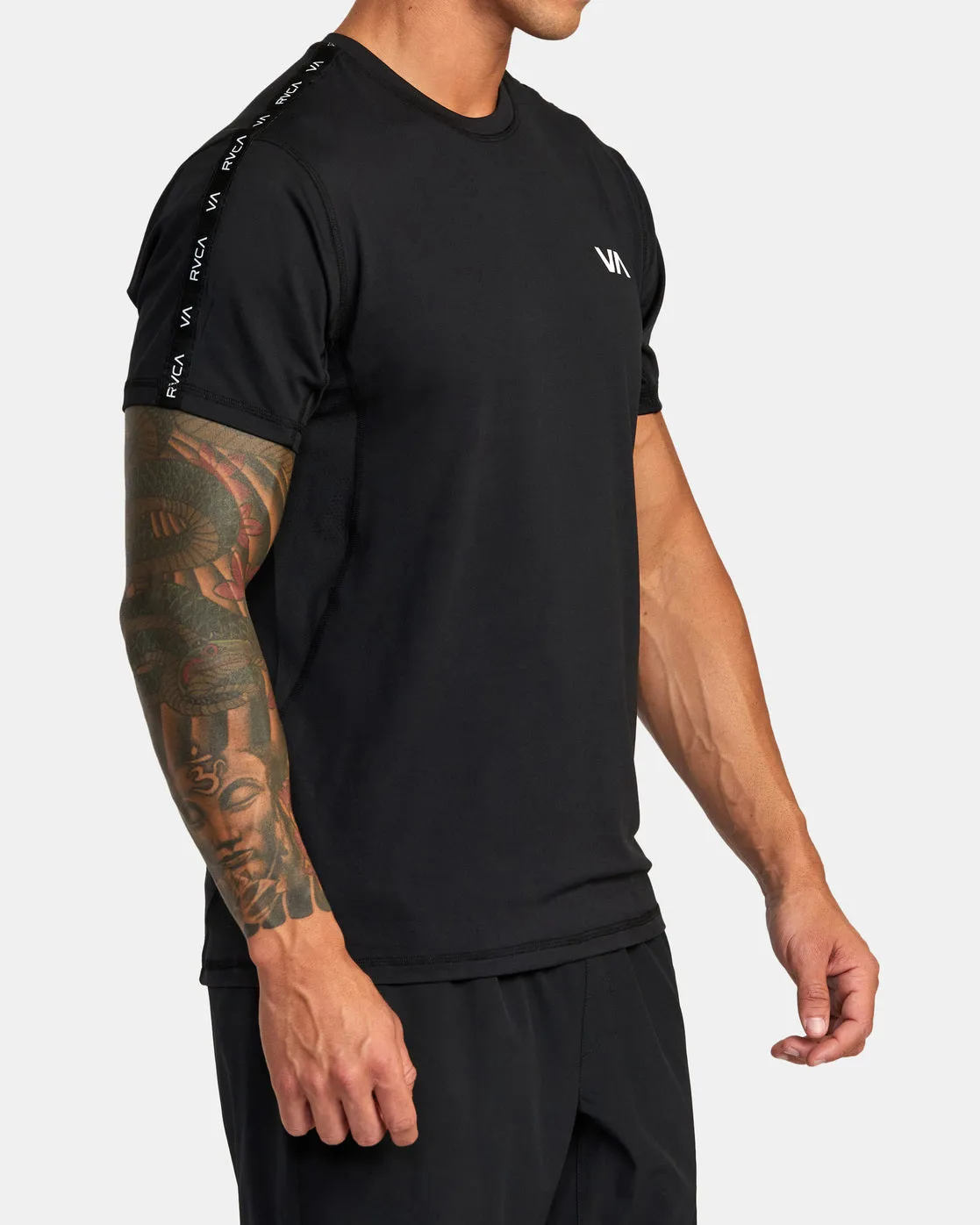 Sport Vent Performance Tee - Black Black