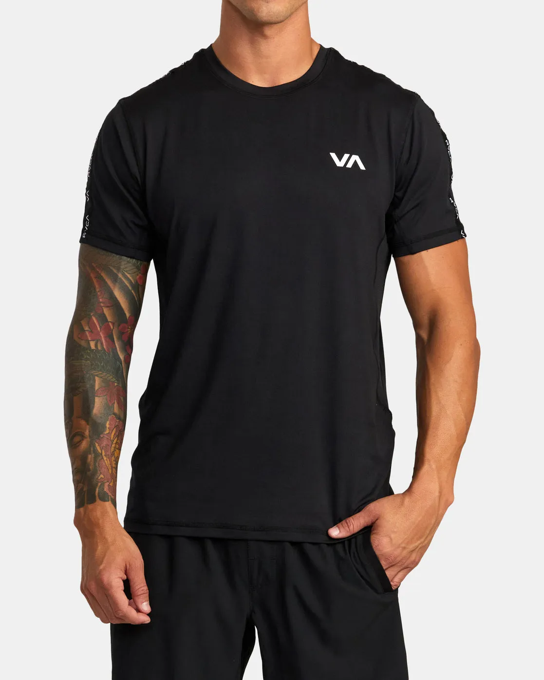 Sport Vent Performance Tee - Black Black