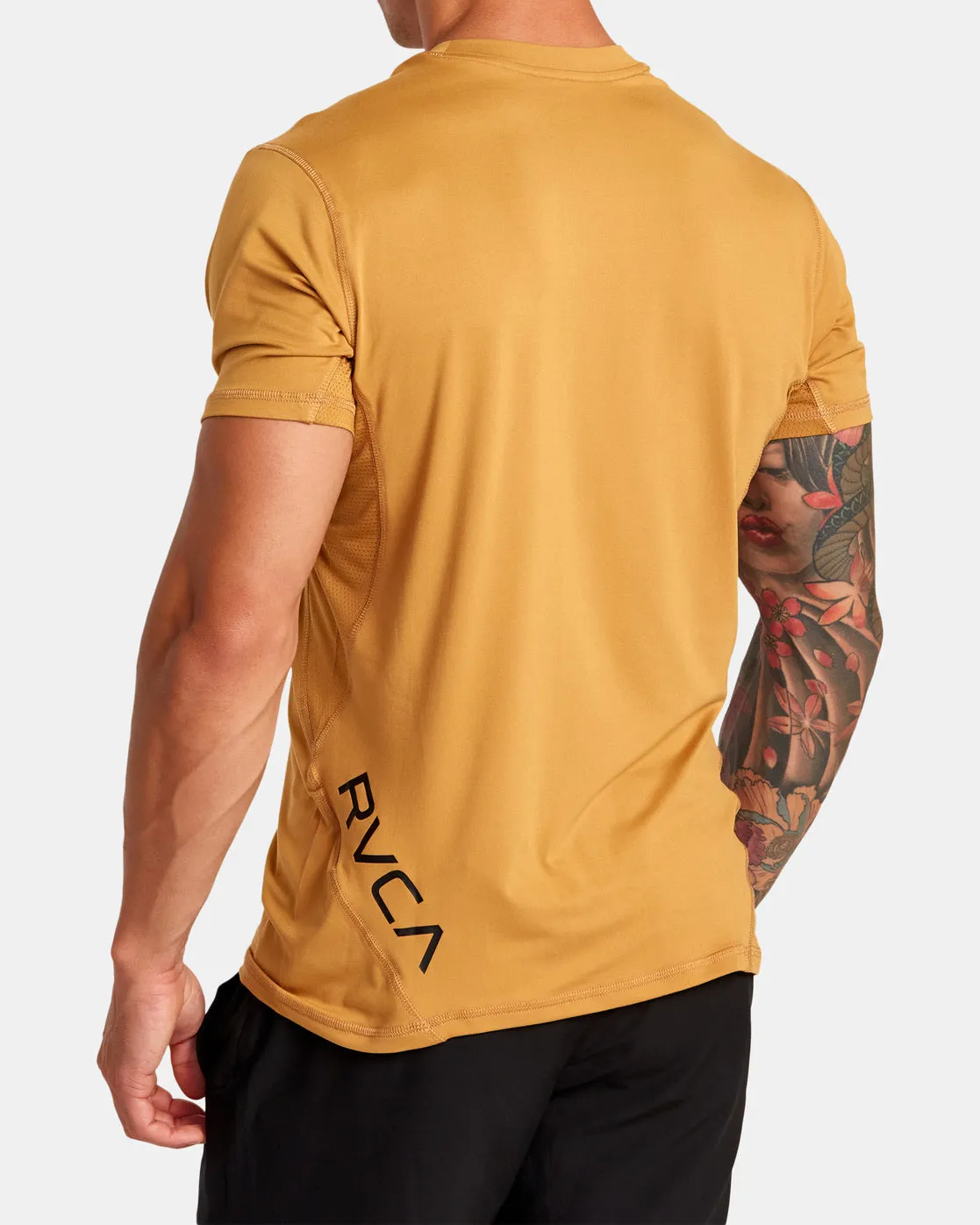 Sport Vent Performance Tee - Tumeric