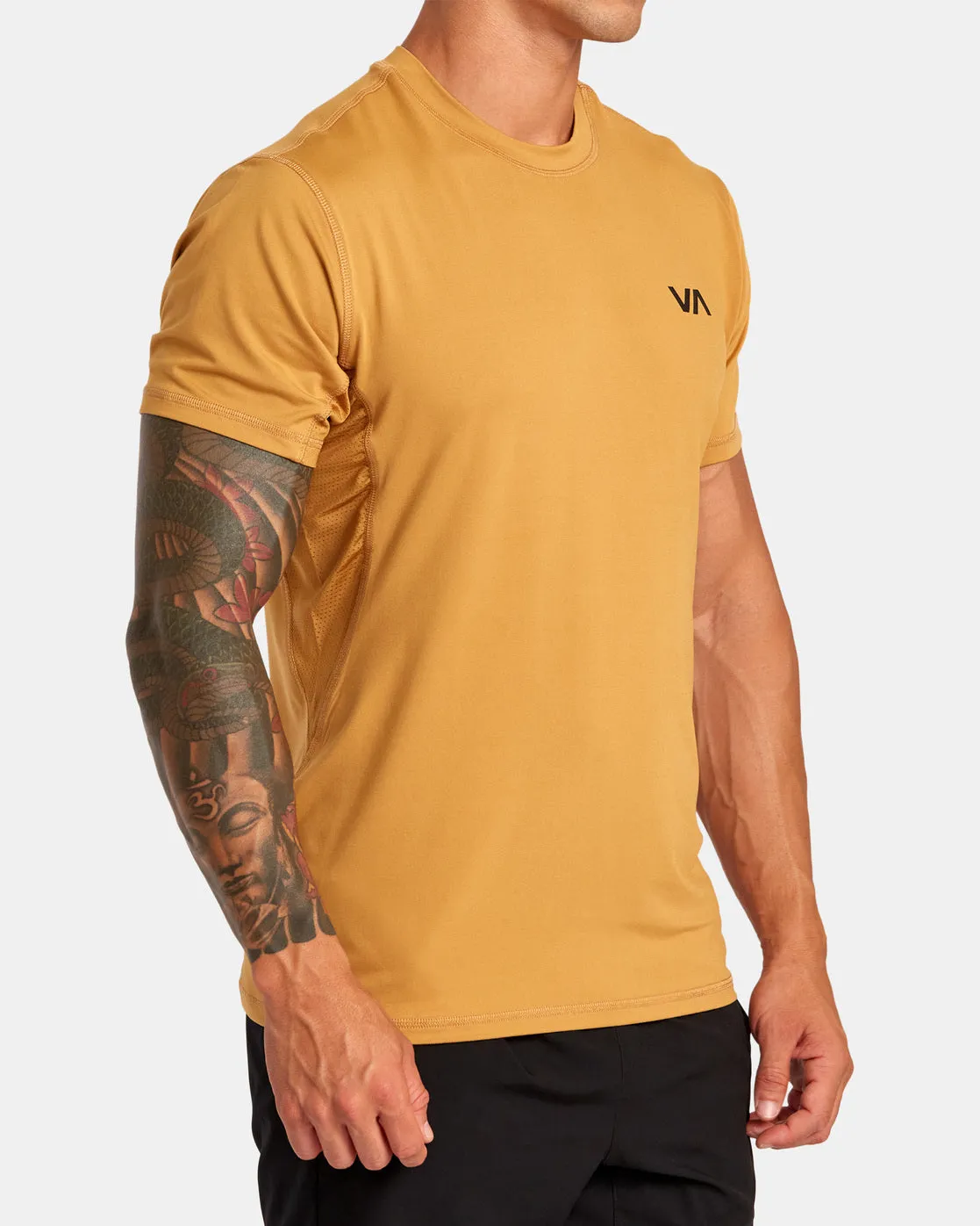 Sport Vent Performance Tee - Tumeric